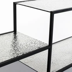 Outlet Wandkast Loft Black Bubble 115x195cm Kasten|Tuinmeubelen