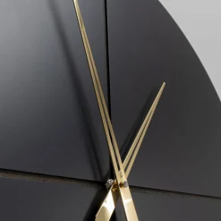Online Wandklok Andrea Black Ø60cm Woondecoratie|Kasten