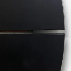 Online Wandklok Andrea Black Ø60cm Woondecoratie|Kasten