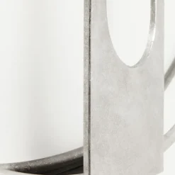 Sale Wandklok Clip Zilver Ø60cm Woondecoratie|Tuinmeubelen
