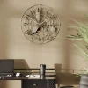 Store Wandklok Fan Blade Ø61cm Woondecoratie|Kasten