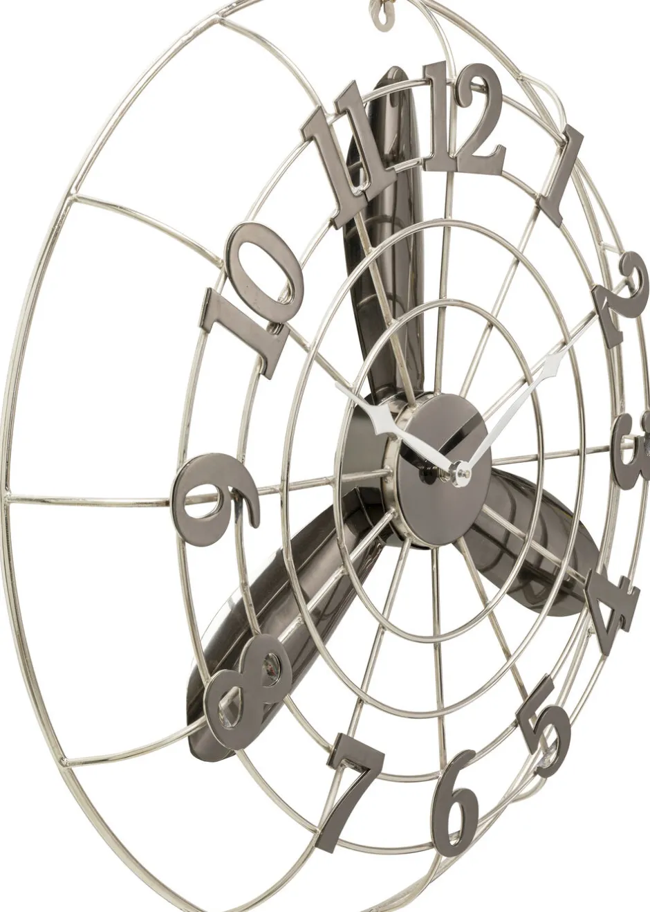 Store Wandklok Fan Blade Ø61cm Woondecoratie|Kasten