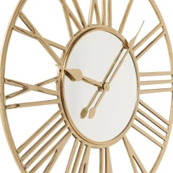 Outlet Wandklok Giant Goud Ø80cm Woondecoratie|Kasten