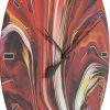 Shop Wandklok Glas Chaos Fire Ø80cm Woondecoratie|Kasten