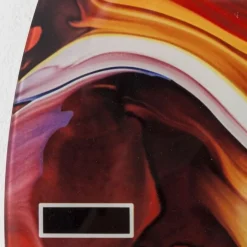 Shop Wandklok Glas Chaos Fire Ø80cm Woondecoratie|Kasten