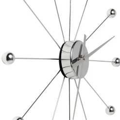 Outlet Wandklok Like Umbrella Balls Chroom Woondecoratie|Kasten