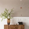 Best Wandklok Like Umbrella Rosé Goud Woondecoratie|Kasten