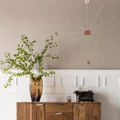Best Wandklok Like Umbrella Rosé Goud Woondecoratie|Kasten