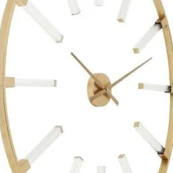 Outlet Wandklok Visible Sticks Ø92cm Woondecoratie|Kasten