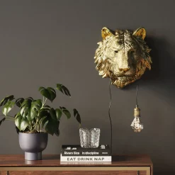 Discount Wandlamp Animal Tiger Head Wandlampen|Kasten