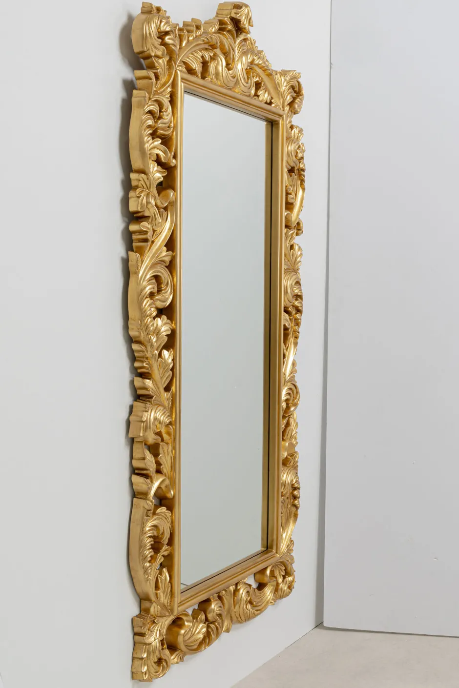 Clearance Wandspiegel Baroque Valentina Gold 100x190cm Spiegels