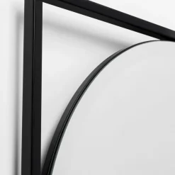 Fashion Wandspiegel Bonita Black 71x109cm Spiegels|Kasten