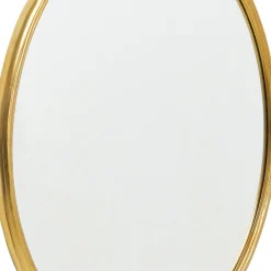 Fashion Wandspiegel Cassandra Gold Ø80cm Spiegels|Tuinmeubelen
