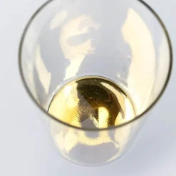 Sale Waterglas Electra Goud 15cm Servies & Tafelaccessoires|Kasten