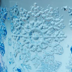 Clearance Waterglas Ice Flowers Blue Servies & Tafelaccessoires|Kasten