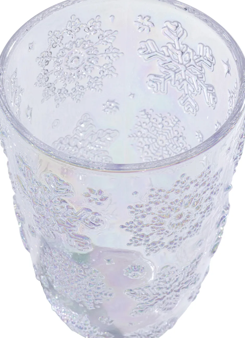 Outlet Waterglas Ice Flowers Colore Servies & Tafelaccessoires|Kasten