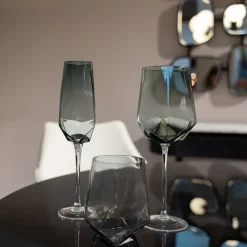 Hot Wijnglas Diamond Smoke Servies & Tafelaccessoires|Kasten