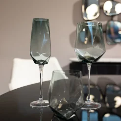 Hot Wijnglas Diamond Smoke Servies & Tafelaccessoires|Kasten