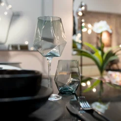 Hot Wijnglas Diamond Smoke Servies & Tafelaccessoires|Kasten