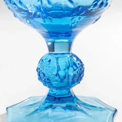 Fashion Wijnglas Ice Flowers Blue Servies & Tafelaccessoires|Kasten