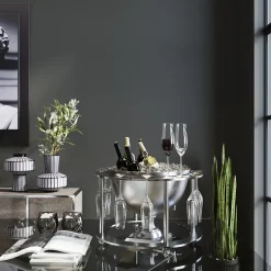 Hot Wijnkoeler Champagne Time (2-delig) Servies & Tafelaccessoires|Kasten