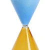 Best Zandloper Blauw-Oranje 5 Minuten Ø7cm Opbergers|Woondecoratie