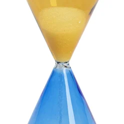 Best Zandloper Blauw-Oranje 5 Minuten Ø7cm Opbergers|Woondecoratie