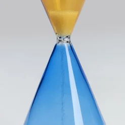 Best Zandloper Blauw-Oranje 5 Minuten Ø7cm Opbergers|Woondecoratie