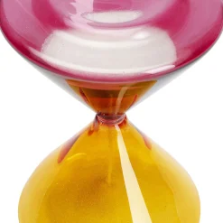 Outlet Zandloper Rood-Oranje 3 Minuten Ø12cm Opbergers|Woondecoratie