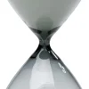 Fashion Zandloper Timer Black 20cm Opbergers|Woondecoratie