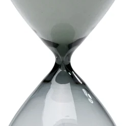 Fashion Zandloper Timer Black 20cm Opbergers|Woondecoratie