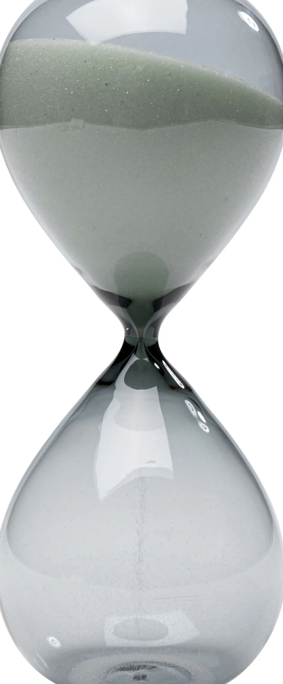Fashion Zandloper Timer Black 20cm Opbergers|Woondecoratie