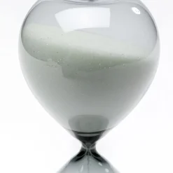 Fashion Zandloper Timer Black 20cm Opbergers|Woondecoratie