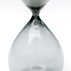 Fashion Zandloper Timer Black 20cm Opbergers|Woondecoratie