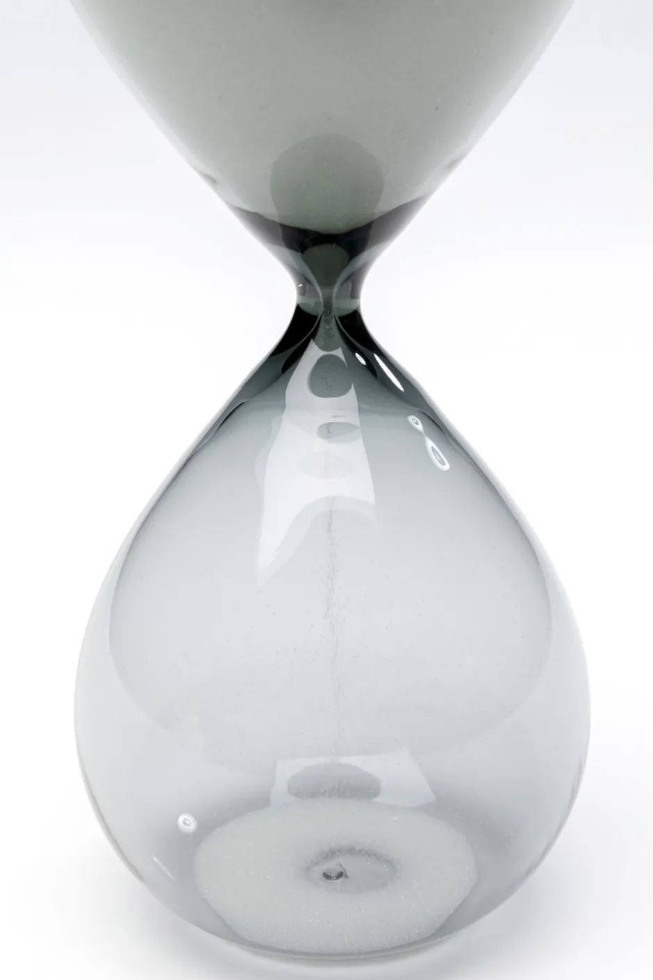 Fashion Zandloper Timer Black 20cm Opbergers|Woondecoratie