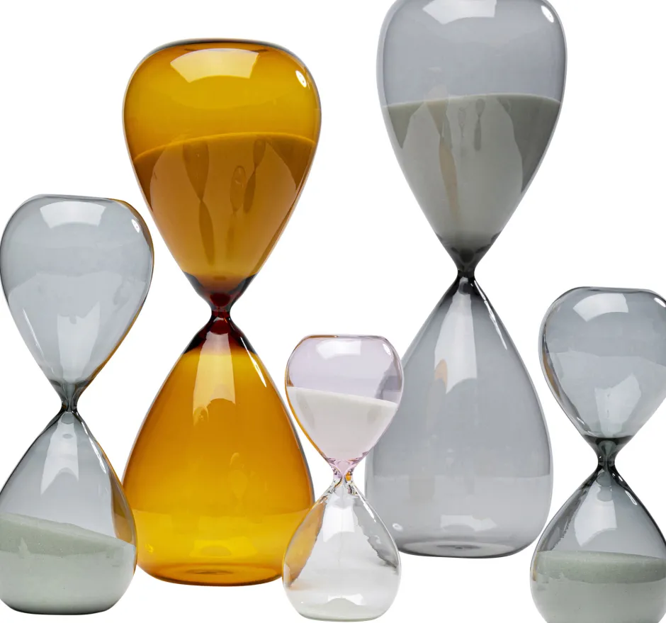 Cheap Zandloper Timer Clear 17cm Opbergers|Woondecoratie